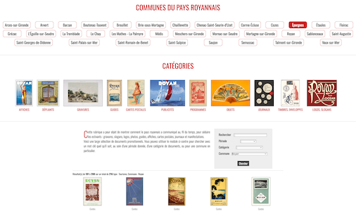 Démo communication touristique